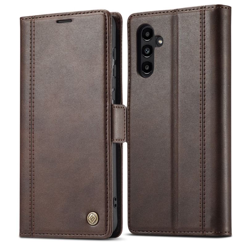 Capa De Couro Para Samsung Galaxy A54 5G Vintage Lc.imeeke