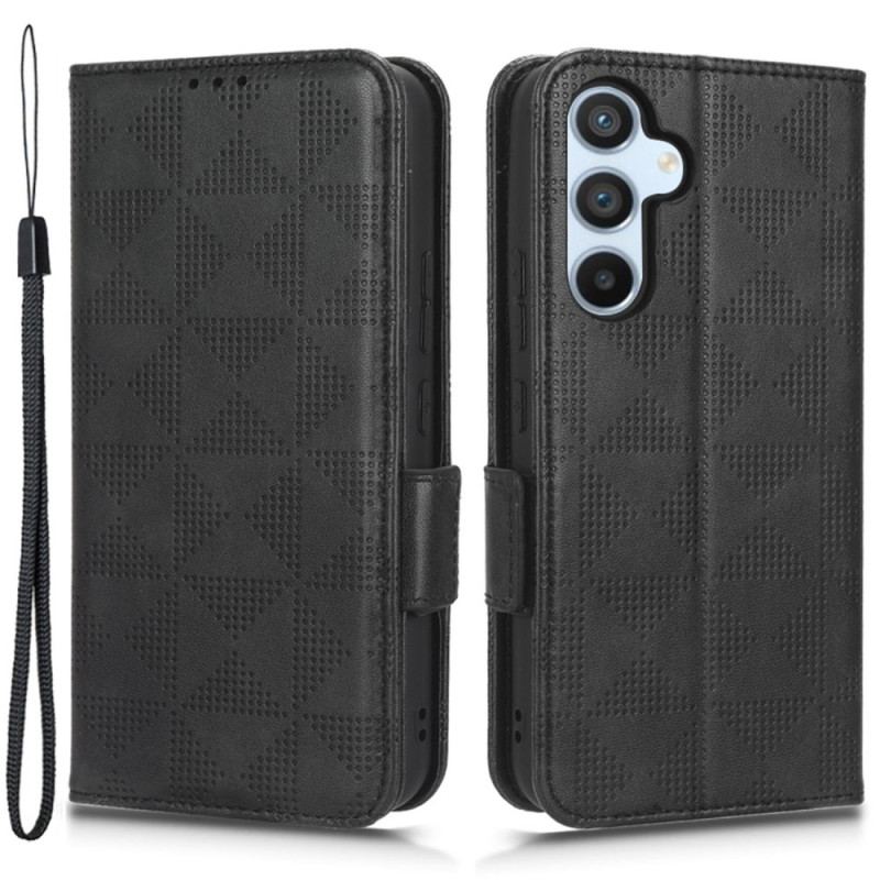 Capa Em Pele Para Samsung Galaxy A54 5G À Moda