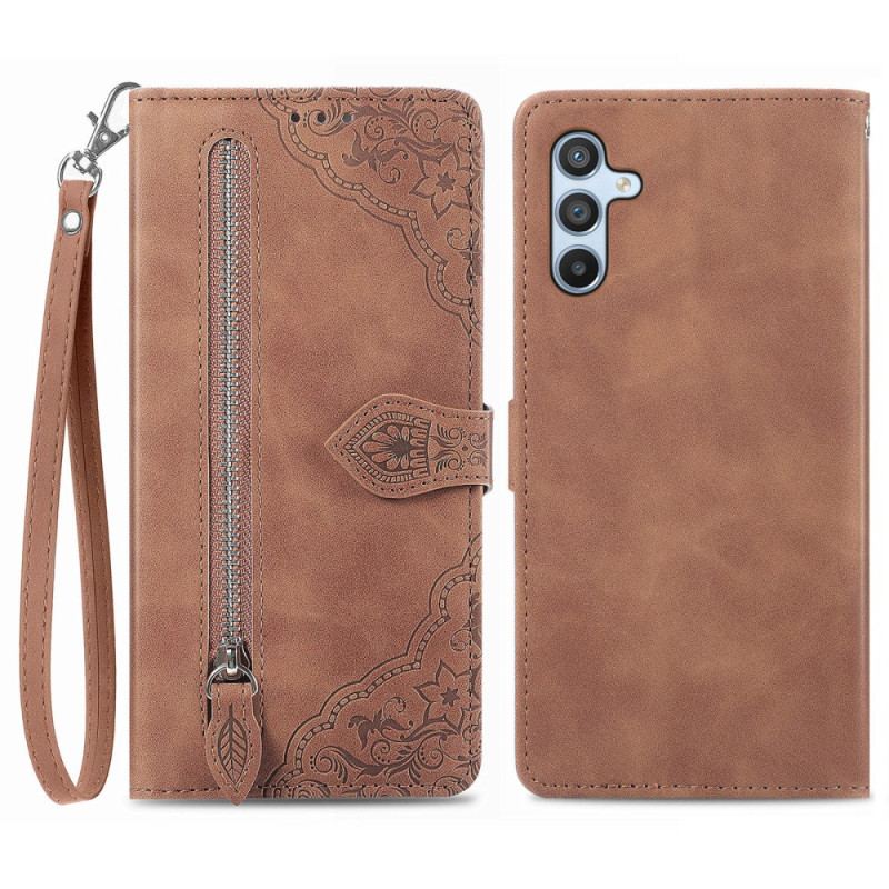 Capa Flip Para Samsung Galaxy A54 5G Porta Moedas Rendado