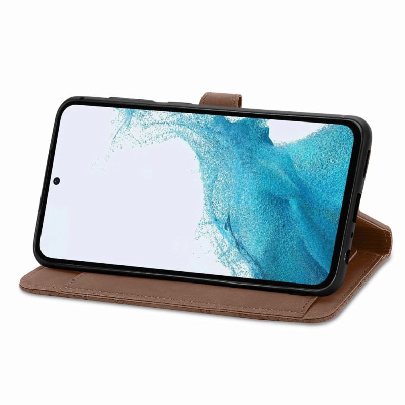 Capa Flip Para Samsung Galaxy A54 5G Porta Moedas Rendado