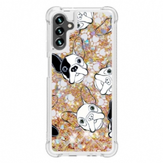 Capa Para Samsung Galaxy A54 5G Mr Dog Lantejoulas