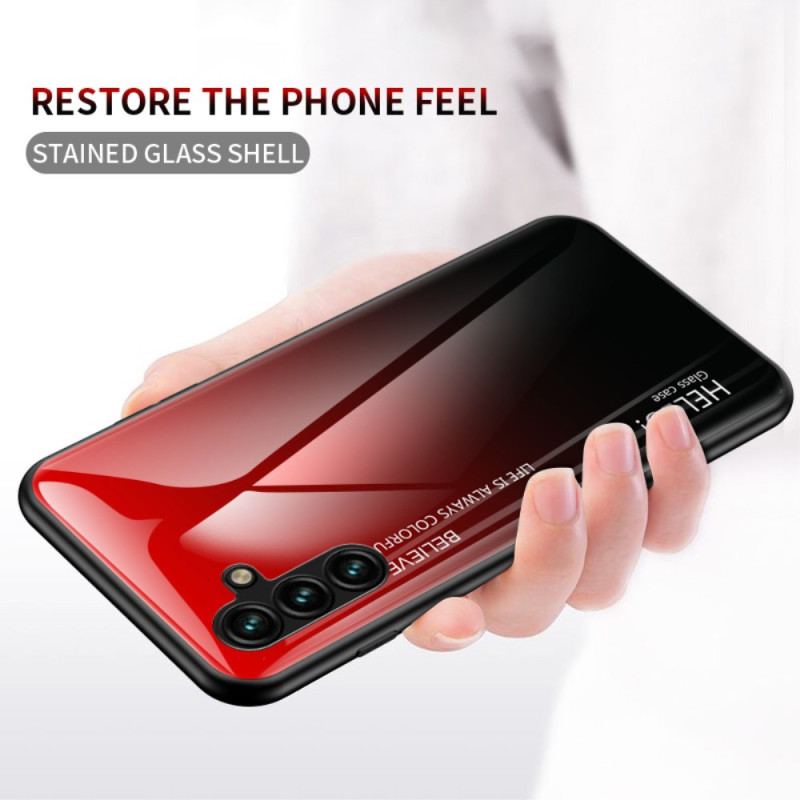 Capa Para Samsung Galaxy A54 5G Olá Vidro Temperado