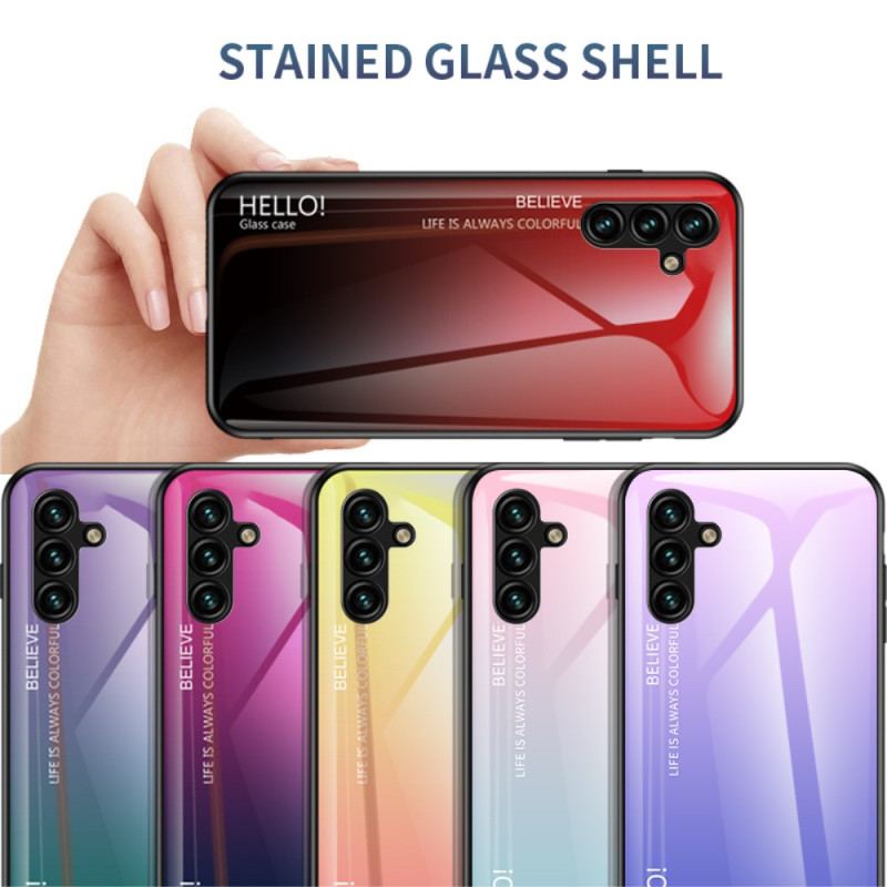 Capa Para Samsung Galaxy A54 5G Olá Vidro Temperado