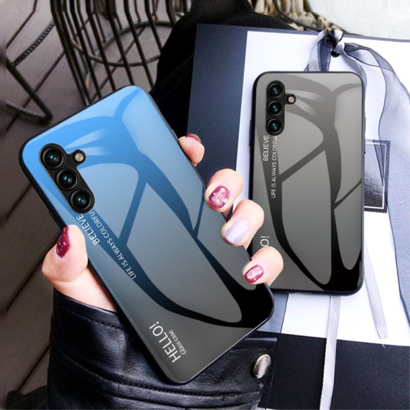 Capa Para Samsung Galaxy A54 5G Olá Vidro Temperado