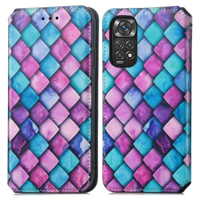 Capa De Celular Para Xiaomi Redmi Note 11 / 11S Flip Caseneo Rfid