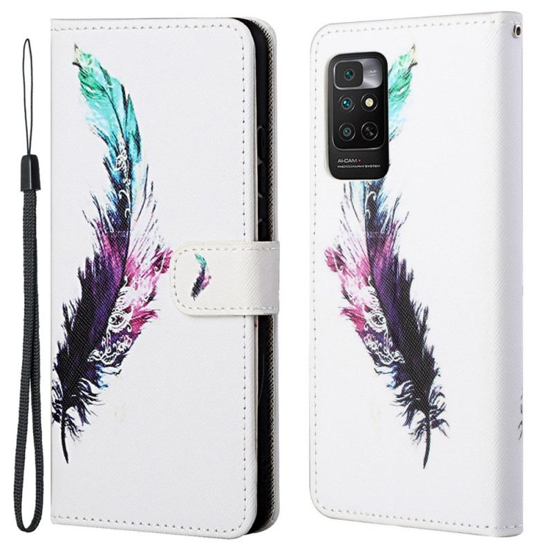 Capa Folio Para Xiaomi Redmi Note 11 / 11S De Cordão Pena Com Cordão