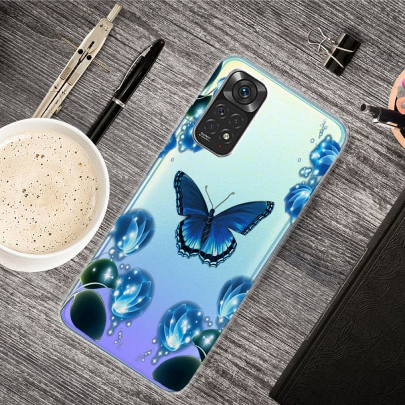 Capa Para Xiaomi Redmi Note 11 / 11S Borboletas Selvagens