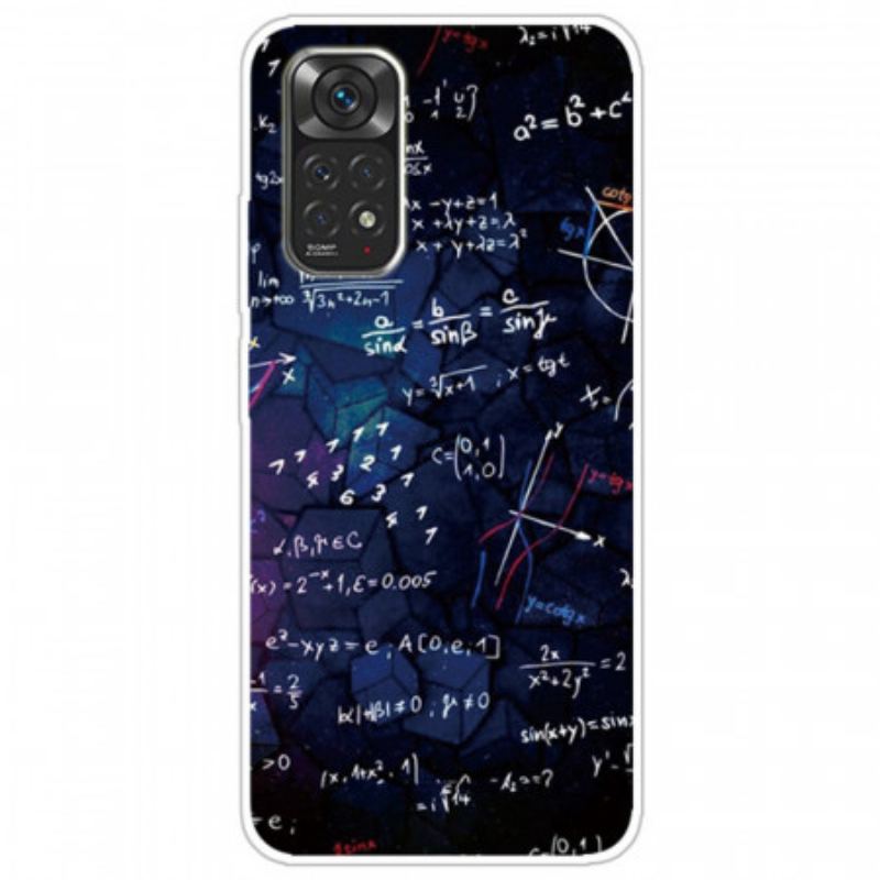 Capa Para Xiaomi Redmi Note 11 / 11S Cálculos Matemáticos