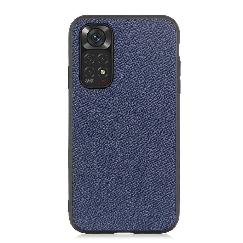 Capa Para Xiaomi Redmi Note 11 / 11S Couro Texturizado Genuíno