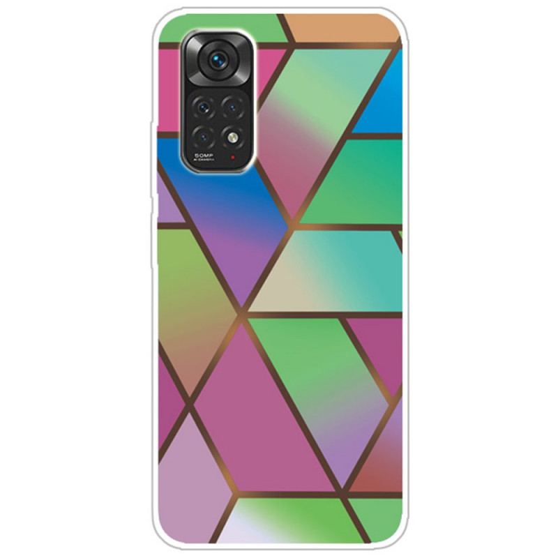 Capa Para Xiaomi Redmi Note 11 / 11S Figuras De Mármore