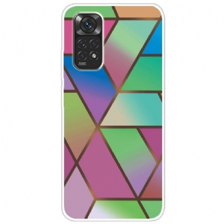 Capa Para Xiaomi Redmi Note 11 / 11S Figuras De Mármore