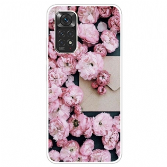 Capa Para Xiaomi Redmi Note 11 / 11S Flores Intensas