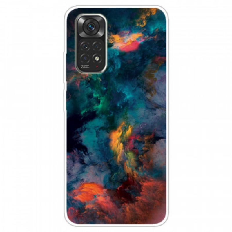 Capa Para Xiaomi Redmi Note 11 / 11S Nuvens Coloridas