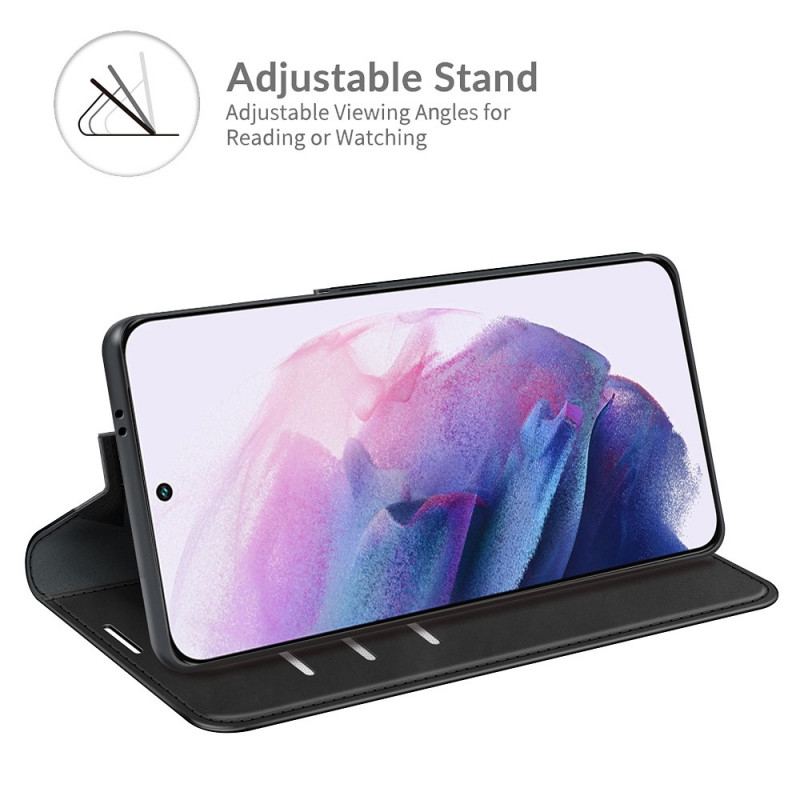 Capa De Celular Para Samsung Galaxy S22 Plus 5G Flip Estilo Design De Couro