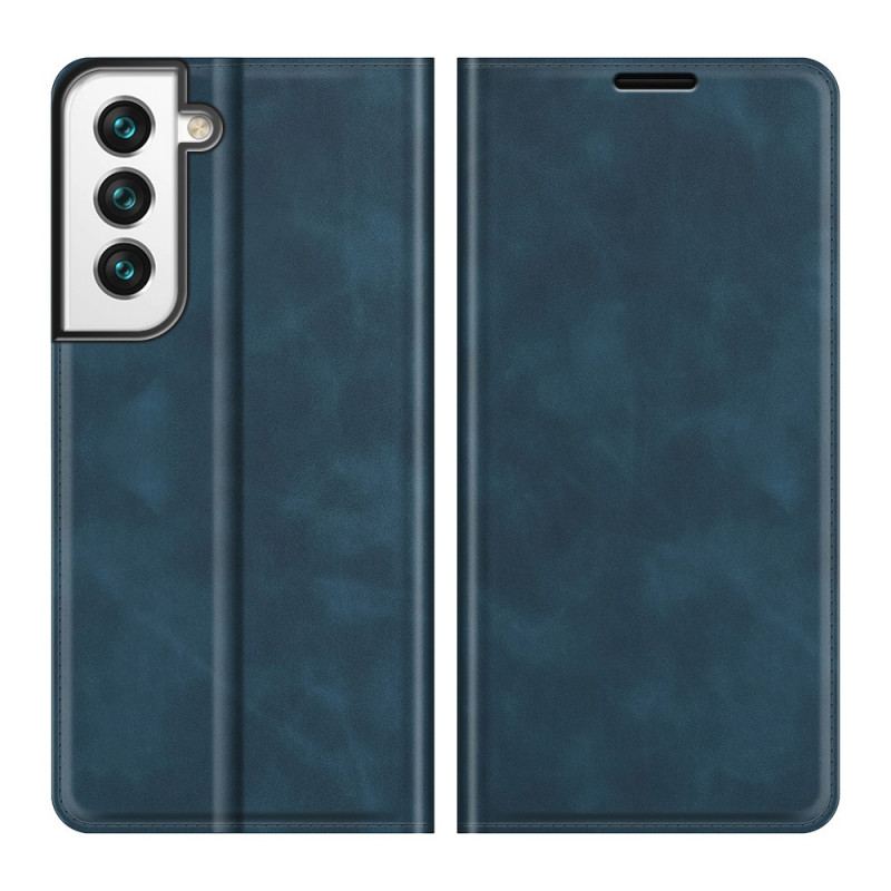 Capa De Celular Para Samsung Galaxy S22 Plus 5G Flip Estilo Design De Couro