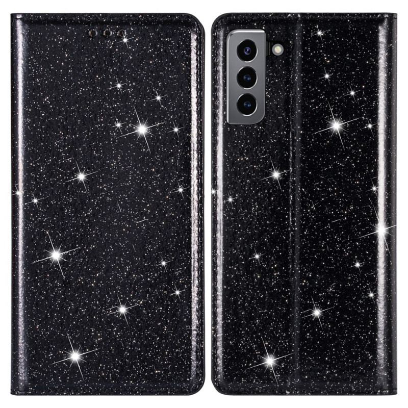 Capa De Celular Para Samsung Galaxy S22 Plus 5G Flip Estilo De Lantejoulas