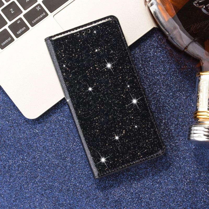 Capa De Celular Para Samsung Galaxy S22 Plus 5G Flip Estilo De Lantejoulas