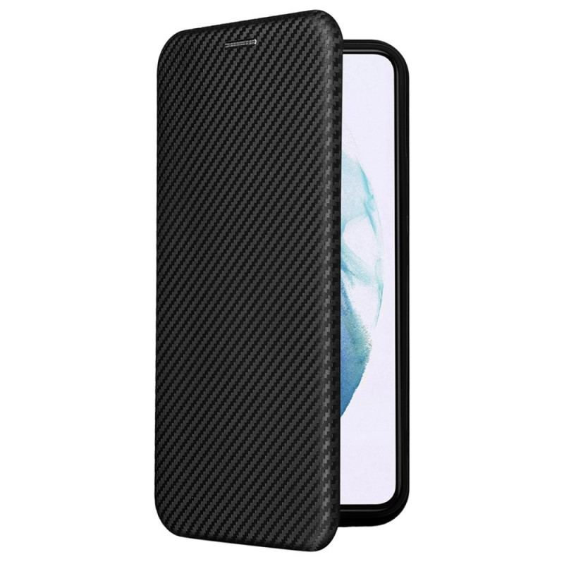 Capa De Celular Para Samsung Galaxy S22 Plus 5G Flip Fibra De Carbono