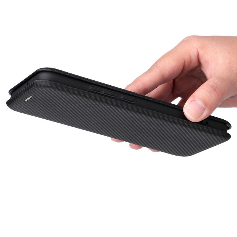 Capa De Celular Para Samsung Galaxy S22 Plus 5G Flip Fibra De Carbono