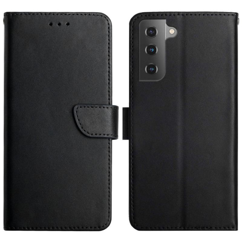 Capa De Couro Para Samsung Galaxy S22 Plus 5G Couro Napa Genuíno