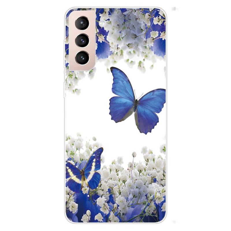 Capa Para Samsung Galaxy S22 Plus 5G Borboletas De Design