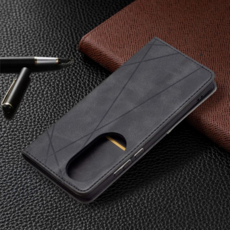 Capa De Celular Para Huawei P50 Pro Flip Estilo Do Artista