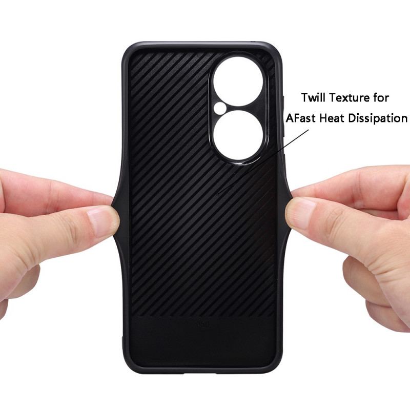 Capa Para Huawei P50 Pro Titular De Cartão De Compartimento Duplo Denior