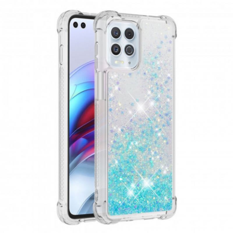Capa Para Moto G100 Desejos Lantejoulas