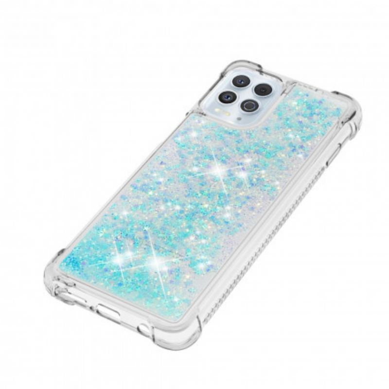 Capa Para Moto G100 Desejos Lantejoulas