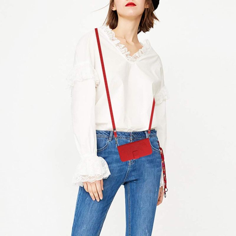Capa De Couro Para Xiaomi Redmi Note 12 4G Alça Girassol