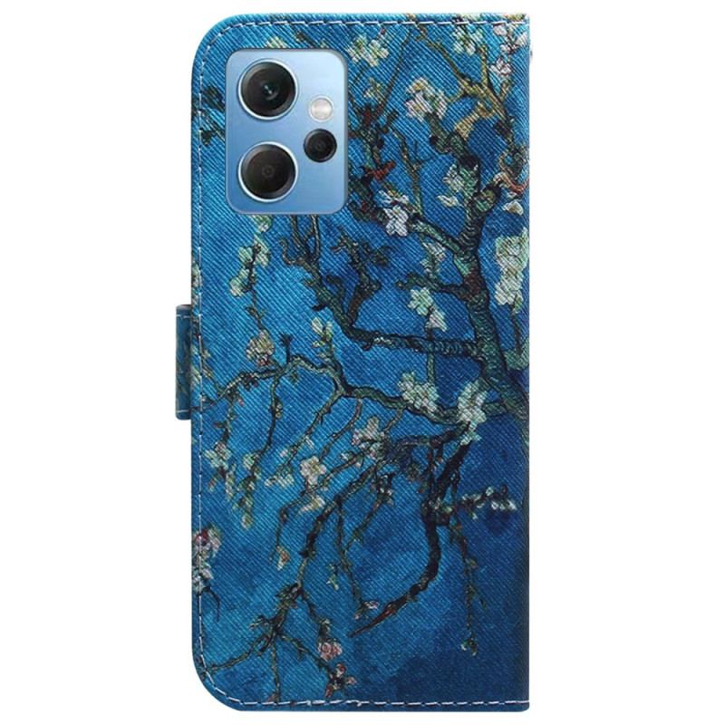 Capa Flip Para Xiaomi Redmi Note 12 4G Ramos Floridos