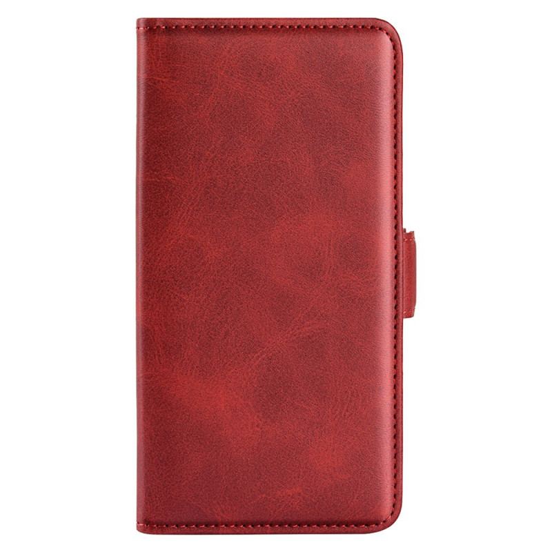 Capa De Couro Para Realme 9i Couro Sintético Com Porta-cartões Oblíquo