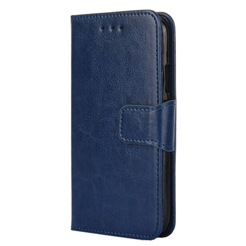 Capa Em Pele Para Realme 9i Couro Falso Estilo Retrô Americano