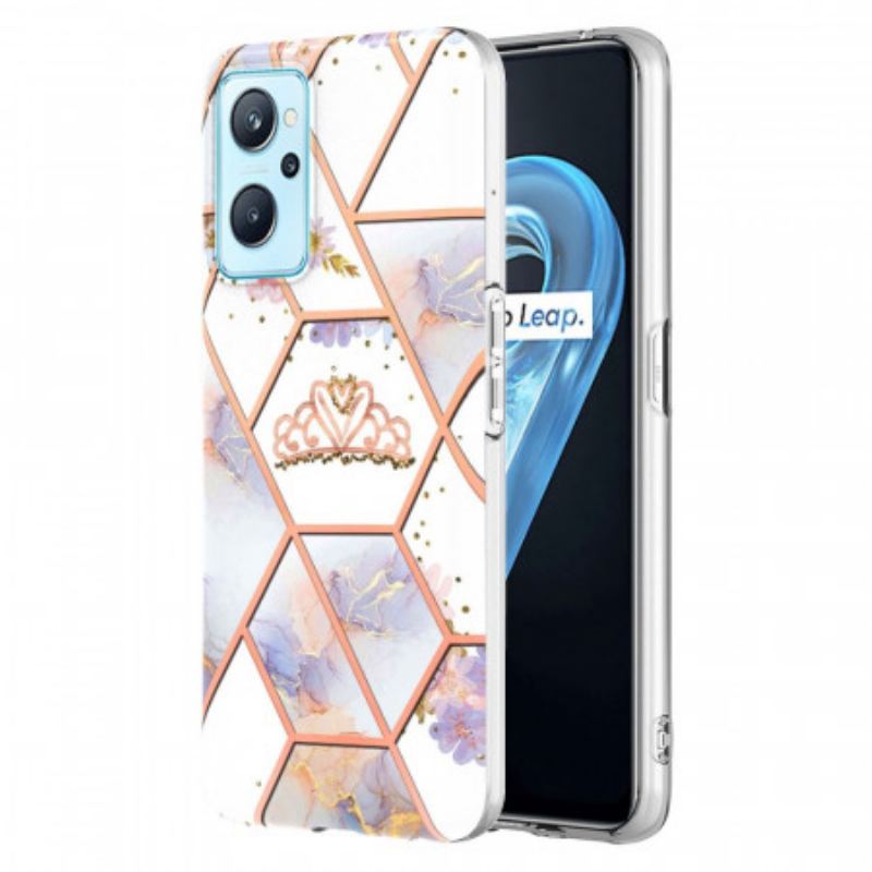 Capa Para Realme 9i Coroa De Mármore