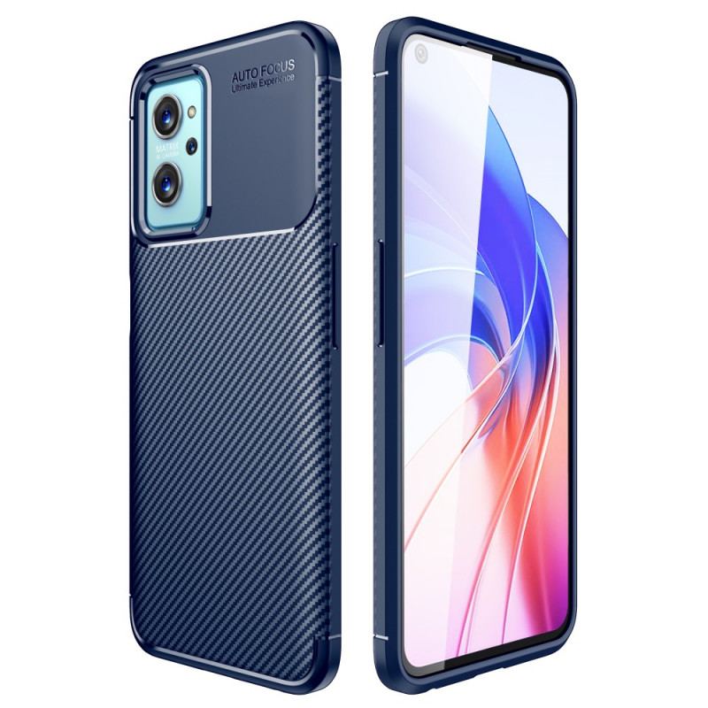 Capa Para Realme 9i Mangueira De Fibra De Carbono