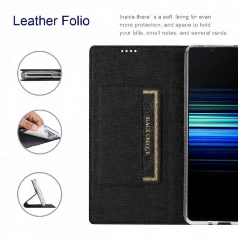 Capa De Celular Para Sony Xperia 1 III Flip Vili Dmx Texturizado
