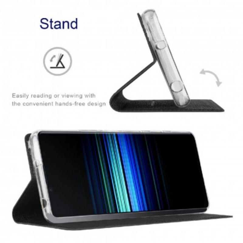 Capa De Celular Para Sony Xperia 1 III Flip Vili Dmx Texturizado