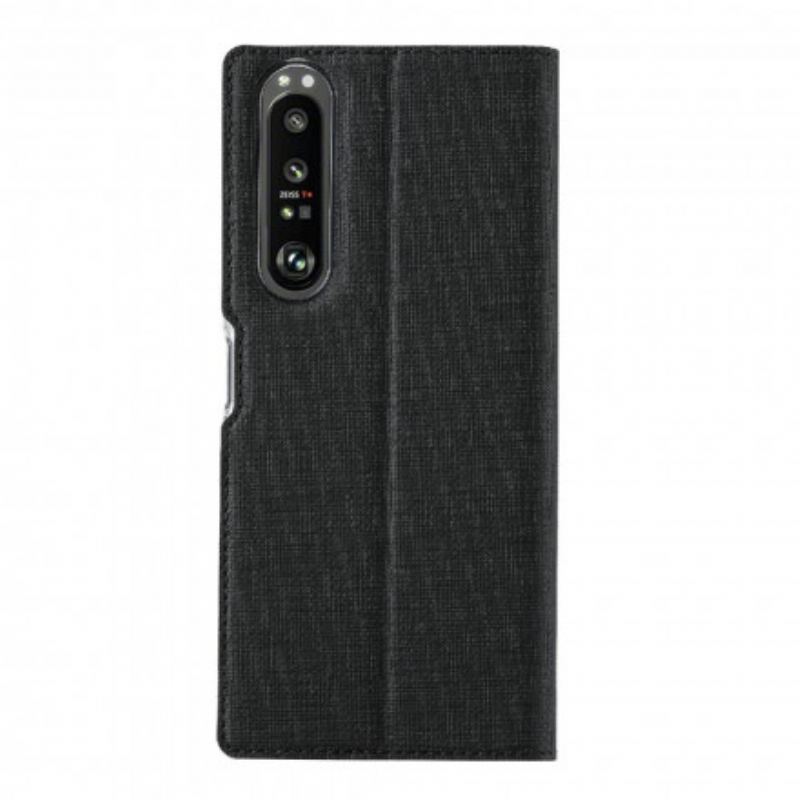 Capa De Celular Para Sony Xperia 1 III Flip Vili Dmx Texturizado