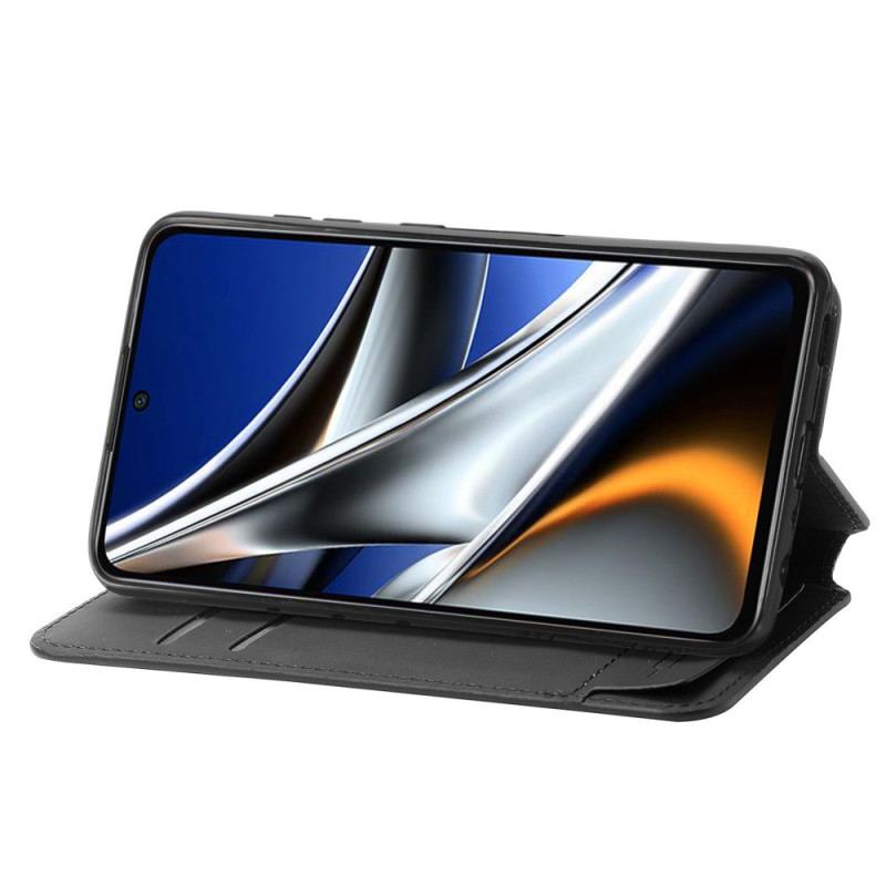 Capa De Celular Para Poco X4 Pro 5G Flip Projeto Rfid Caseneo