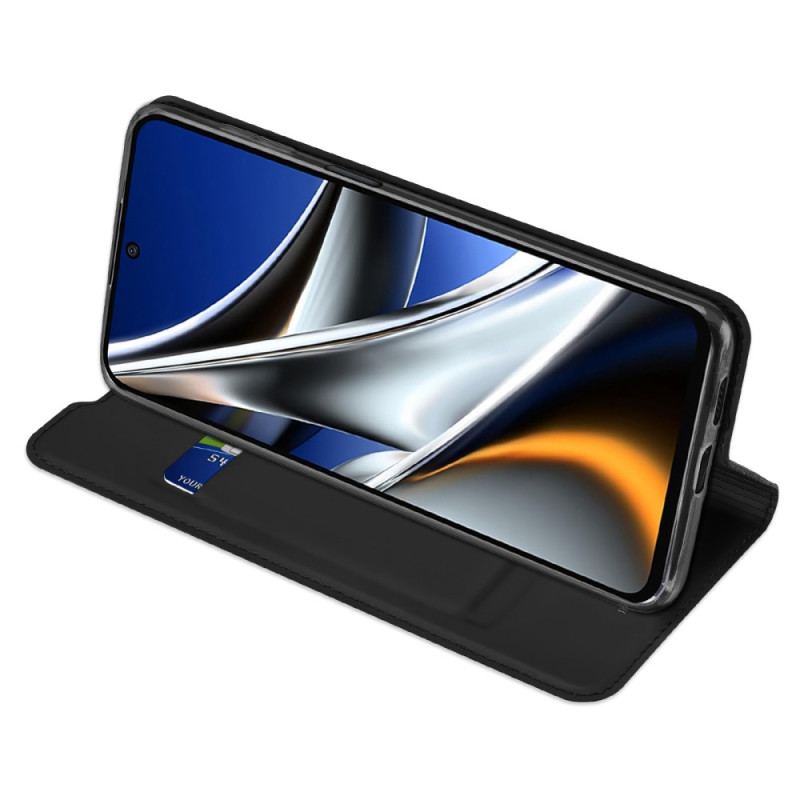 Capa De Celular Para Poco X4 Pro 5G Flip Skin Pro Dux Ducis