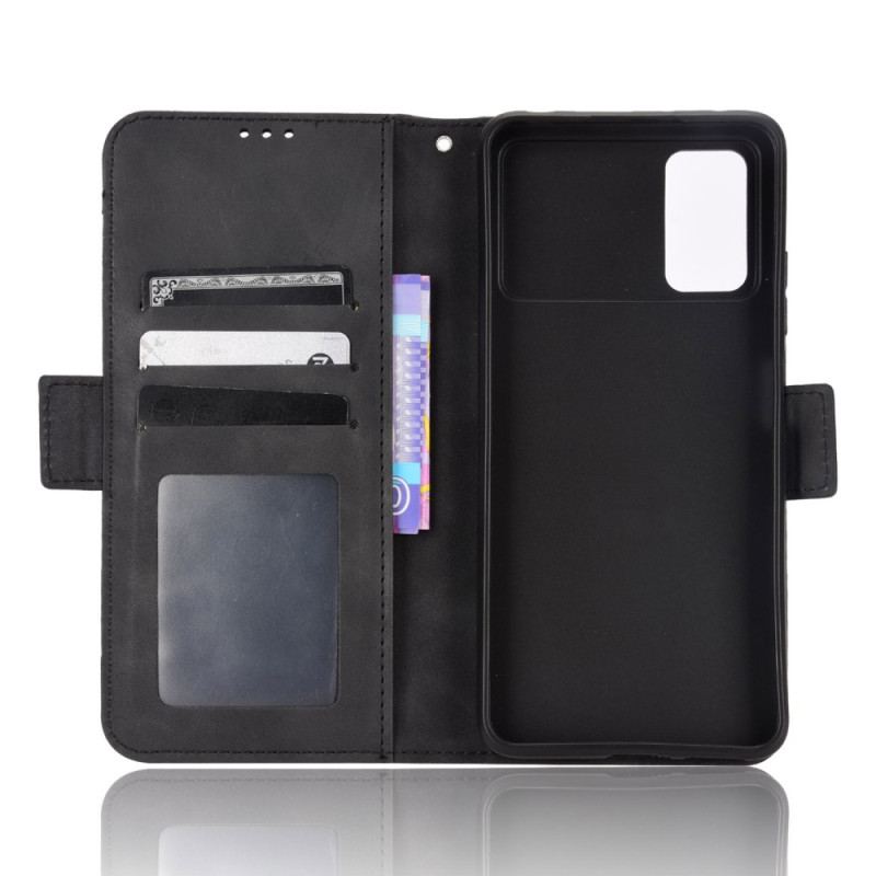 Capa Flip Para Poco X4 Pro 5G Cartões Múltiplos