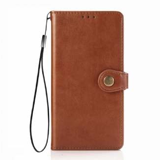 Capa Flip Para Poco X4 Pro 5G Fecho Magnético Vintage