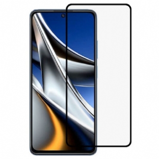 Poco X4 Pro 5G Protetor De Tela De Vidro Temperado Borda Preta