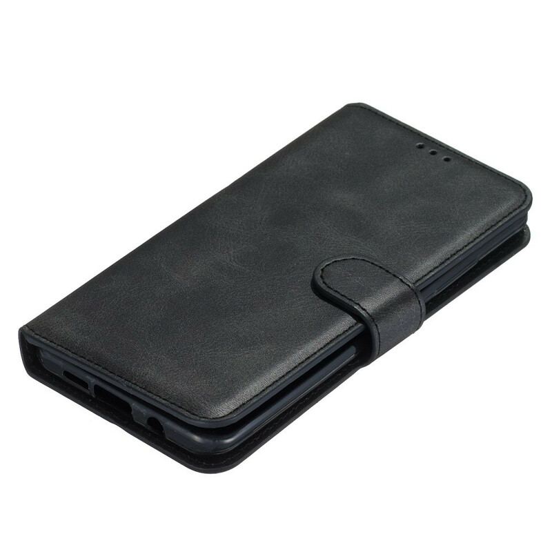 Capa De Couro Para Xiaomi Mi Note 10 / 10 Pro Flip Em Rabat Arrondit