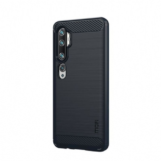 Capa Para Xiaomi Mi Note 10 / 10 Pro Fibra De Carbono Escovada Mofi