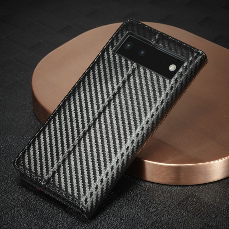 Capa De Celular Para Google Pixel 6 Flip Fibra De Carbono Lc.imeeke