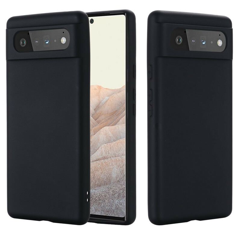 Capa De Celular Para Google Pixel 6 Silicone Líquido Com Cordão