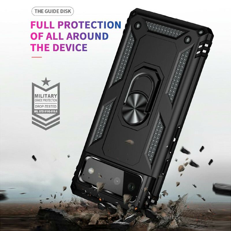 Capa Para Google Pixel 6 Anel Premium