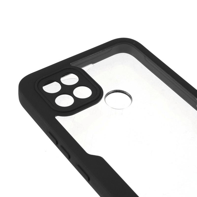 Capa Para Oppo A15 Híbrido De Borda Chanfrada
