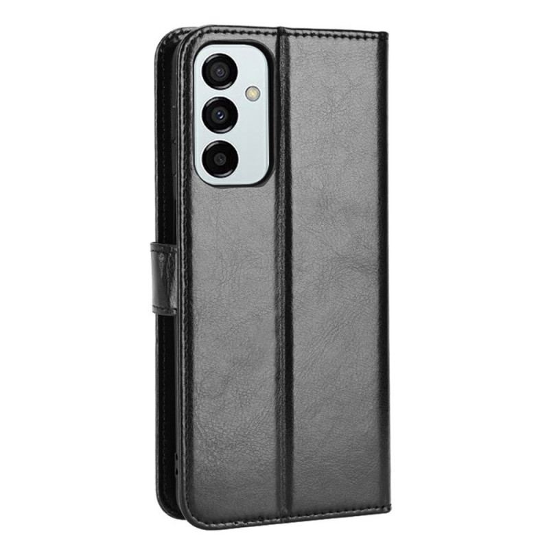 Capa De Couro Para Samsung Galaxy M23 5G Couro Falso Chamativo